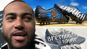 DeSean Jackson Honors Breonna Taylor and Ahmaud Arbery with Custom Cleats